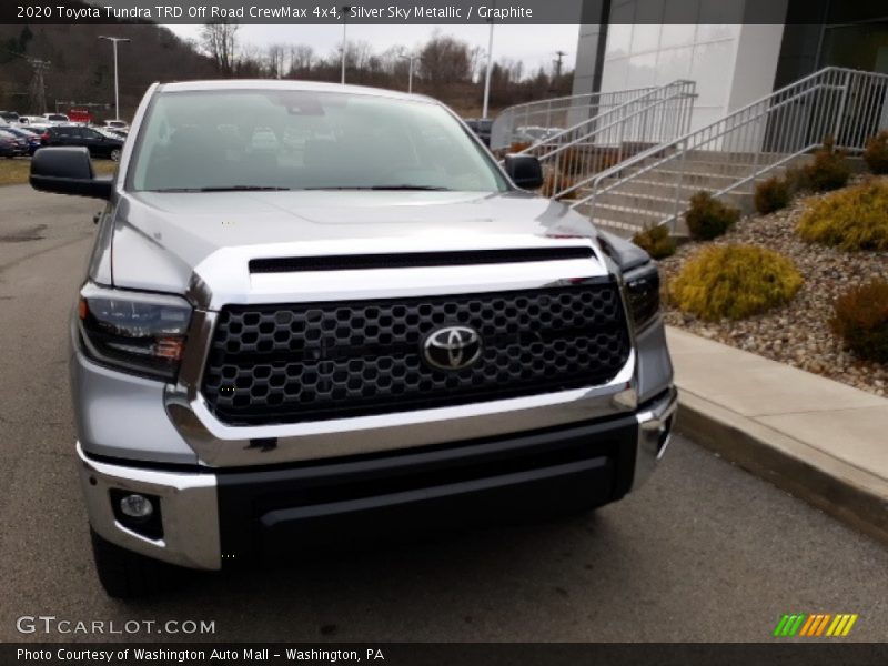 Silver Sky Metallic / Graphite 2020 Toyota Tundra TRD Off Road CrewMax 4x4