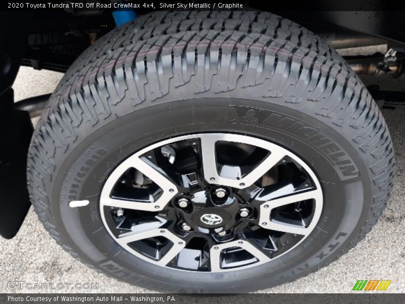 Silver Sky Metallic / Graphite 2020 Toyota Tundra TRD Off Road CrewMax 4x4