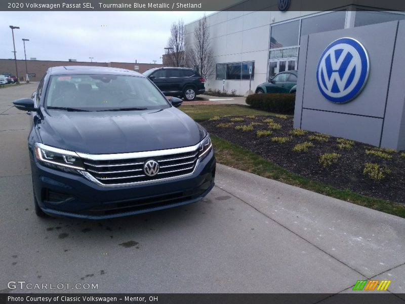 Tourmaline Blue Metallic / Shetland 2020 Volkswagen Passat SEL