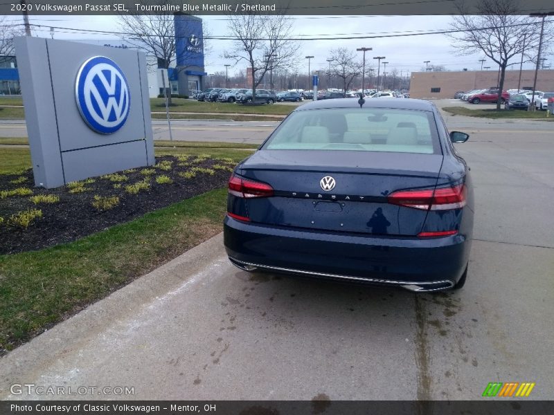 Tourmaline Blue Metallic / Shetland 2020 Volkswagen Passat SEL