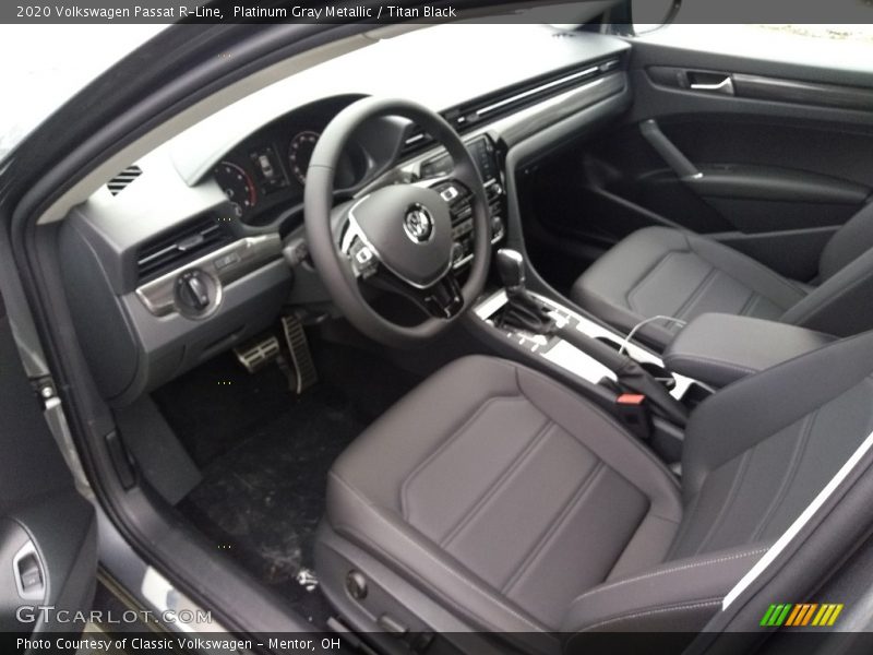 Front Seat of 2020 Passat R-Line