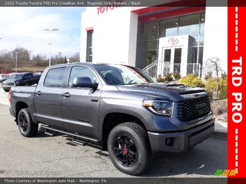 Magnetic Gray Metallic / Black 2020 Toyota Tundra TRD Pro CrewMax 4x4