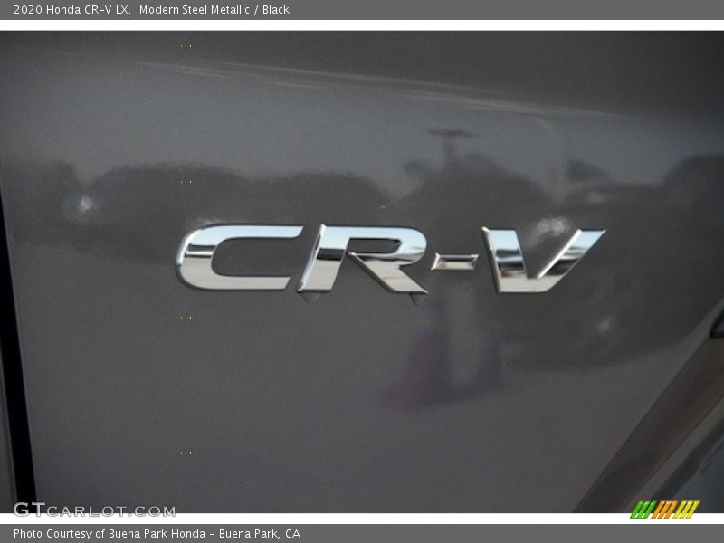 Modern Steel Metallic / Black 2020 Honda CR-V LX