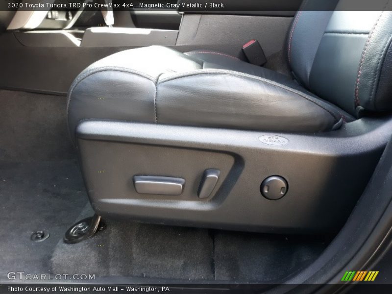 Front Seat of 2020 Tundra TRD Pro CrewMax 4x4