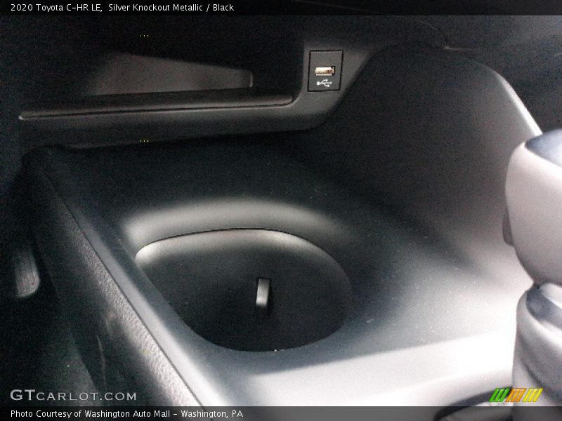Silver Knockout Metallic / Black 2020 Toyota C-HR LE