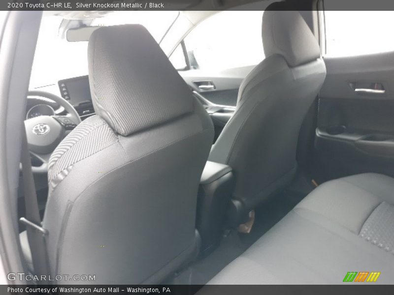Silver Knockout Metallic / Black 2020 Toyota C-HR LE