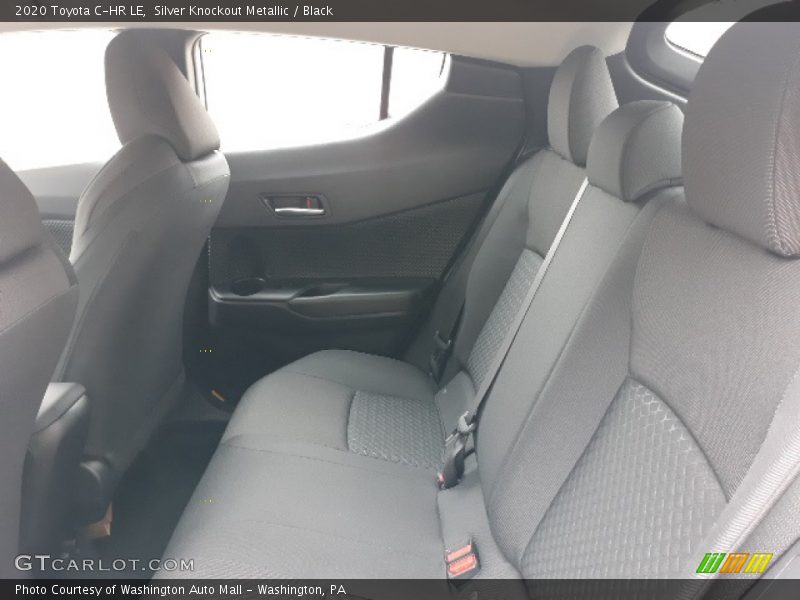 Silver Knockout Metallic / Black 2020 Toyota C-HR LE