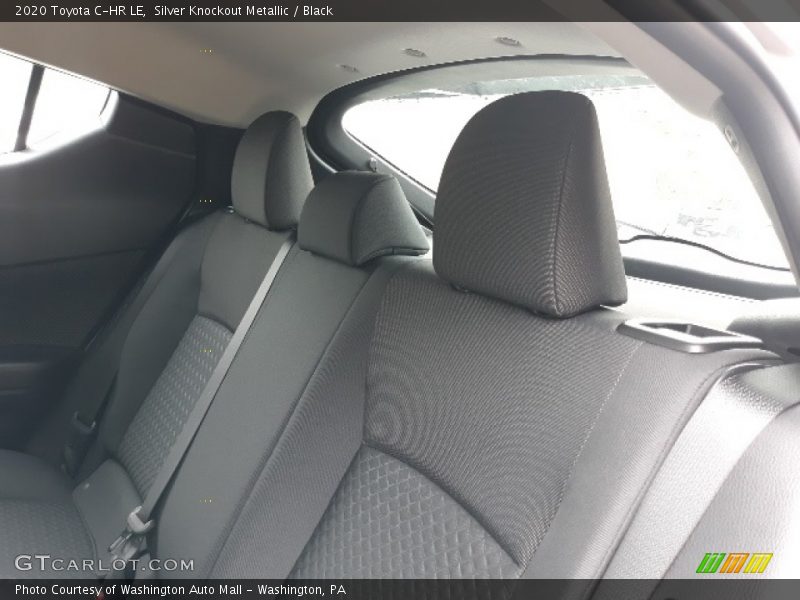 Silver Knockout Metallic / Black 2020 Toyota C-HR LE