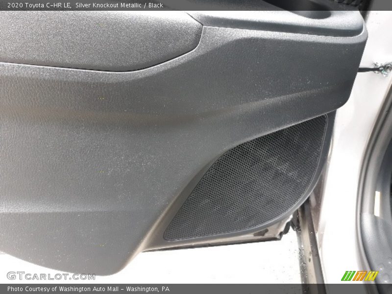 Silver Knockout Metallic / Black 2020 Toyota C-HR LE