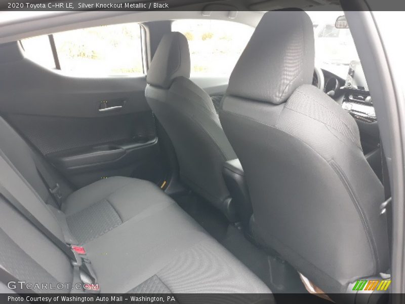 Silver Knockout Metallic / Black 2020 Toyota C-HR LE