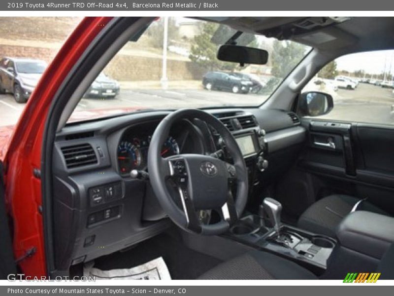 Barcelona Red Metallic / Black 2019 Toyota 4Runner TRD Off-Road 4x4
