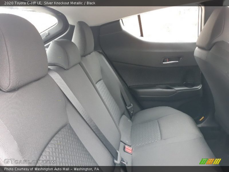 Silver Knockout Metallic / Black 2020 Toyota C-HR LE