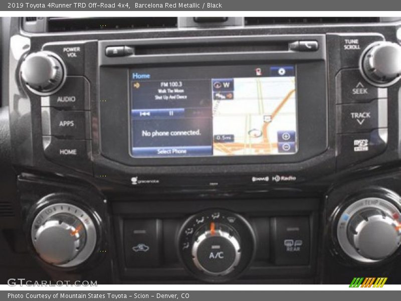 Barcelona Red Metallic / Black 2019 Toyota 4Runner TRD Off-Road 4x4