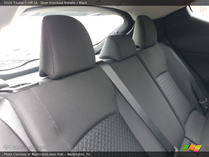 Silver Knockout Metallic / Black 2020 Toyota C-HR LE