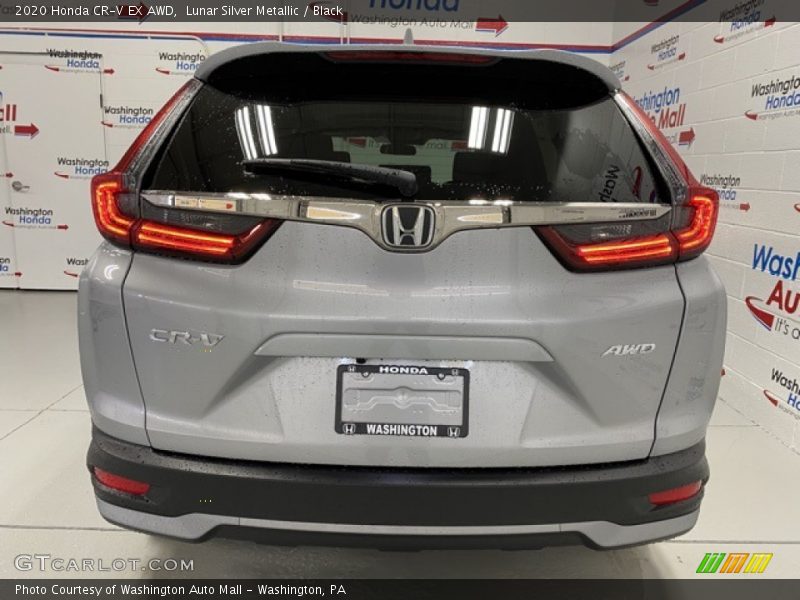 Lunar Silver Metallic / Black 2020 Honda CR-V EX AWD