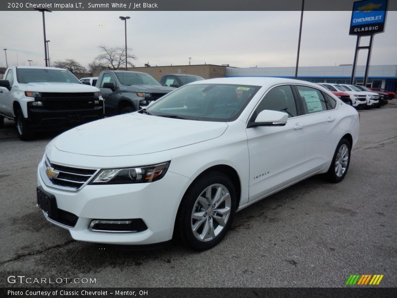 Summit White / Jet Black 2020 Chevrolet Impala LT
