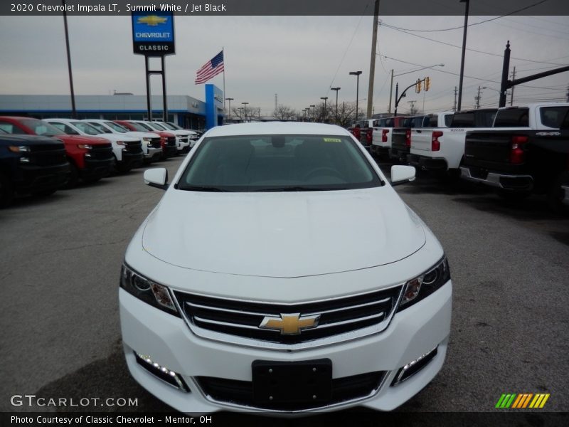 Summit White / Jet Black 2020 Chevrolet Impala LT