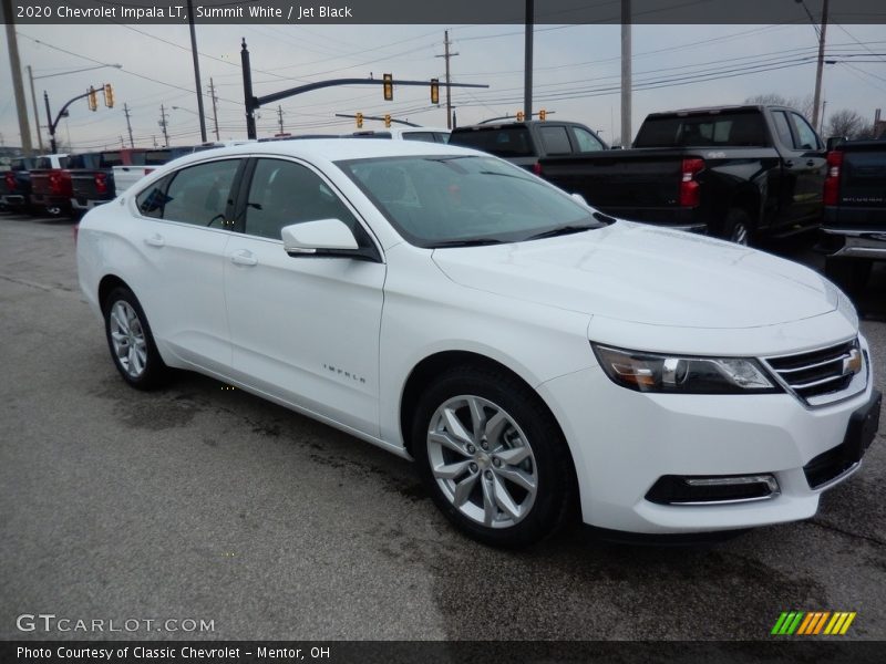 Summit White / Jet Black 2020 Chevrolet Impala LT
