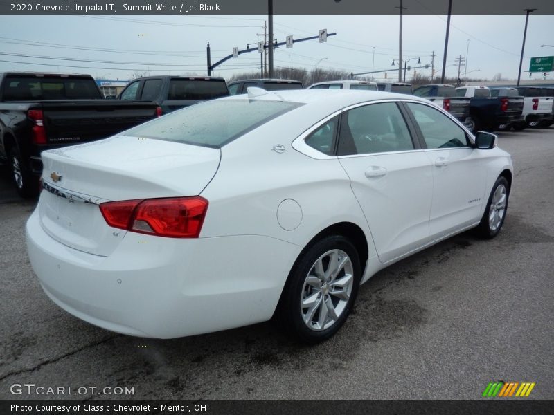 Summit White / Jet Black 2020 Chevrolet Impala LT