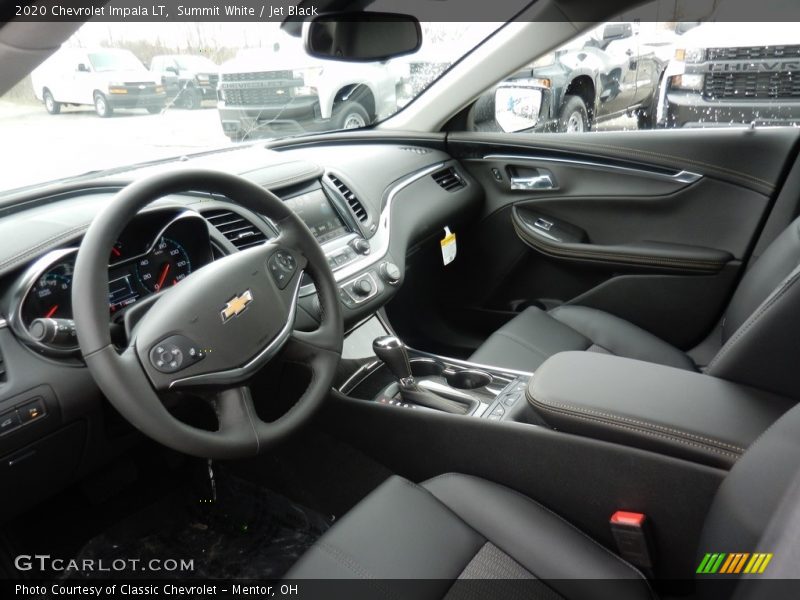 Summit White / Jet Black 2020 Chevrolet Impala LT