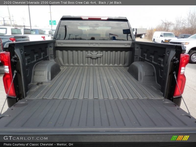Black / Jet Black 2020 Chevrolet Silverado 1500 Custom Trail Boss Crew Cab 4x4