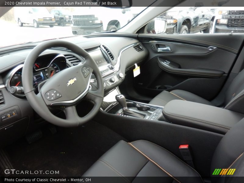 Cajun Red Tintcoat / Jet Black 2020 Chevrolet Impala Premier