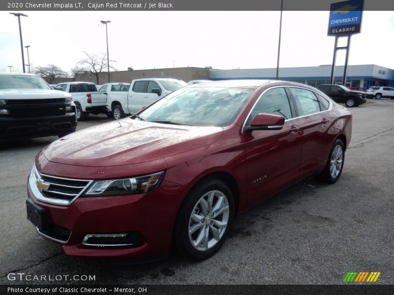 Cajun Red Tintcoat / Jet Black 2020 Chevrolet Impala LT
