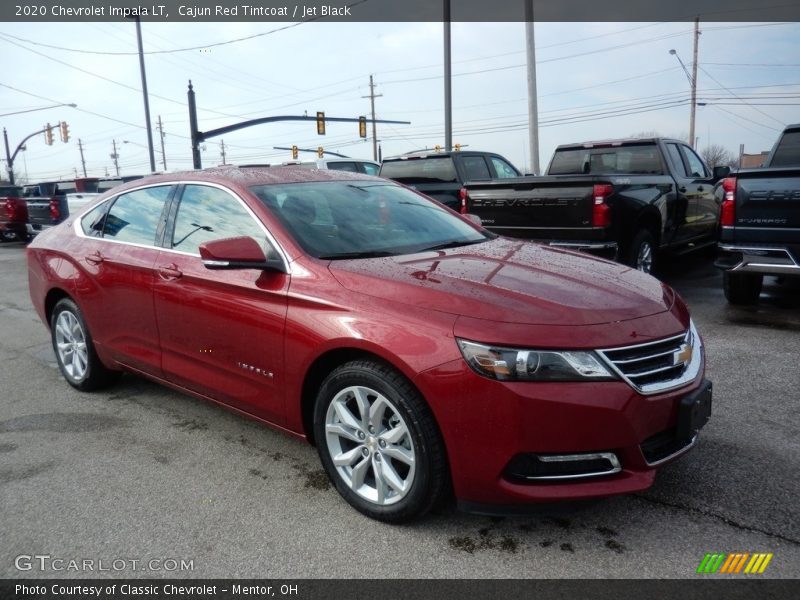 Cajun Red Tintcoat / Jet Black 2020 Chevrolet Impala LT