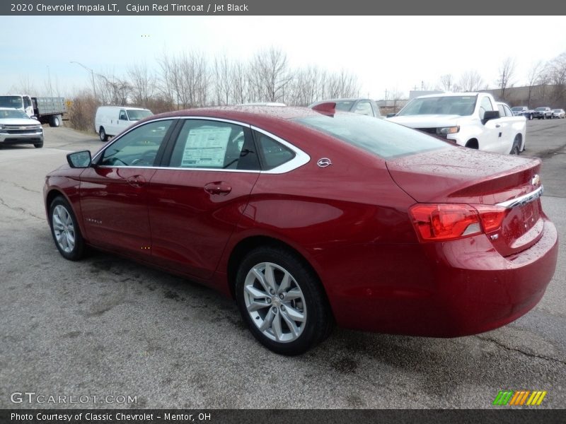 Cajun Red Tintcoat / Jet Black 2020 Chevrolet Impala LT