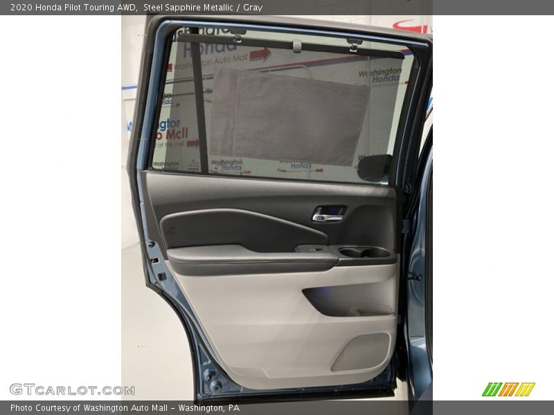 Steel Sapphire Metallic / Gray 2020 Honda Pilot Touring AWD