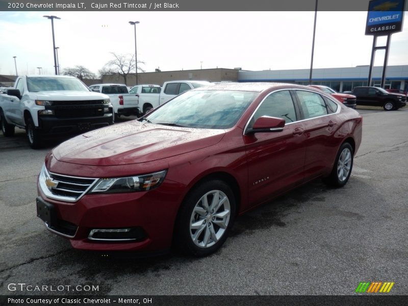 Cajun Red Tintcoat / Jet Black 2020 Chevrolet Impala LT