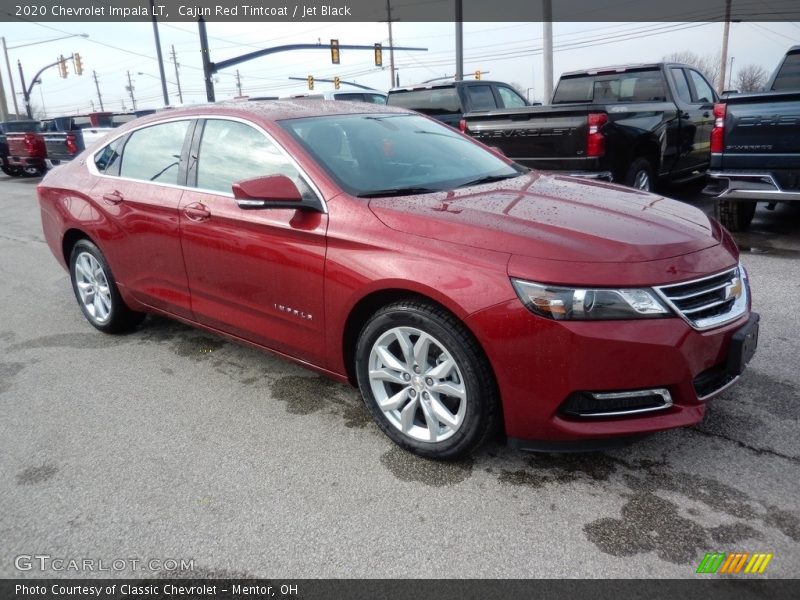 Cajun Red Tintcoat / Jet Black 2020 Chevrolet Impala LT