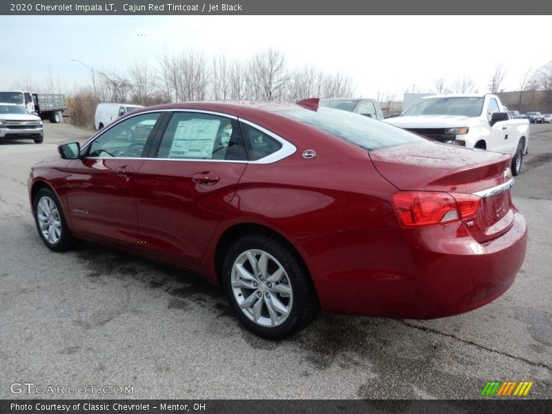 Cajun Red Tintcoat / Jet Black 2020 Chevrolet Impala LT