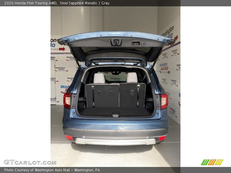 Steel Sapphire Metallic / Gray 2020 Honda Pilot Touring AWD