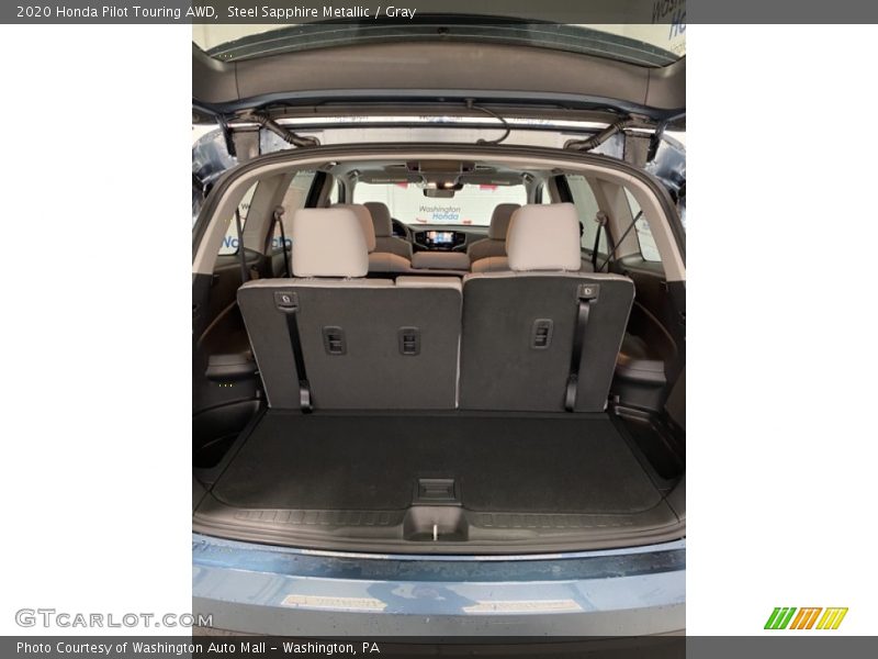 Steel Sapphire Metallic / Gray 2020 Honda Pilot Touring AWD