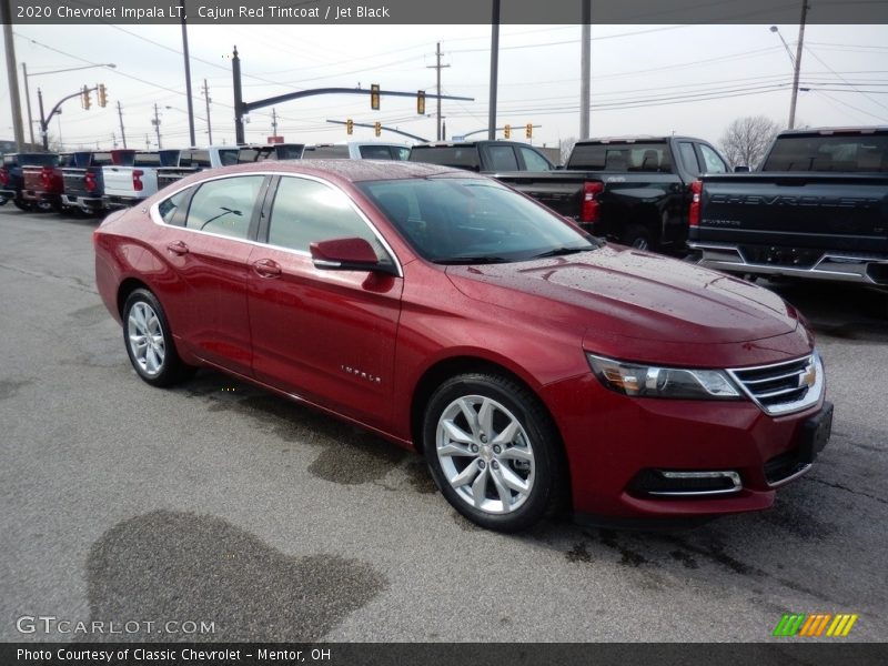 Cajun Red Tintcoat / Jet Black 2020 Chevrolet Impala LT