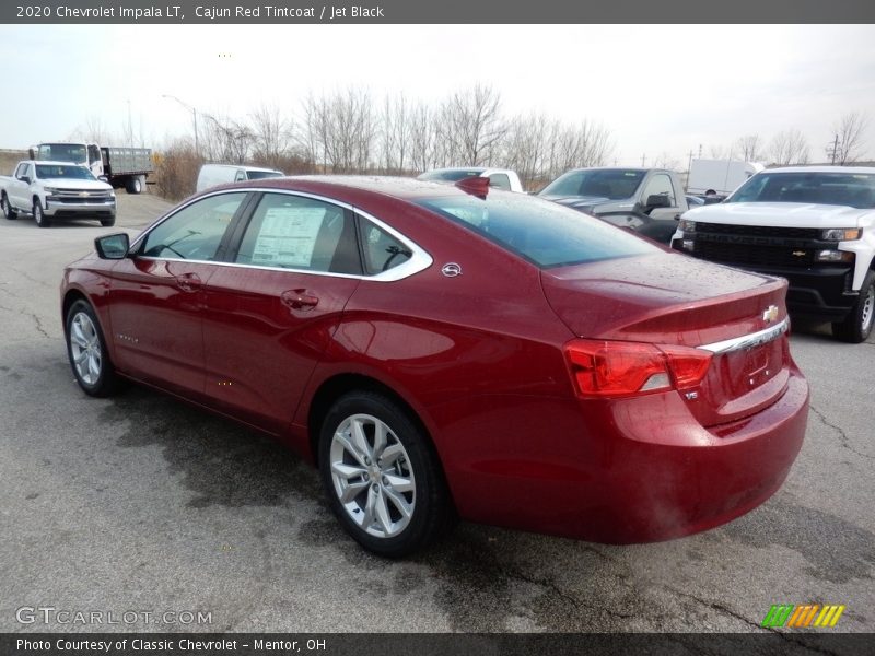 Cajun Red Tintcoat / Jet Black 2020 Chevrolet Impala LT