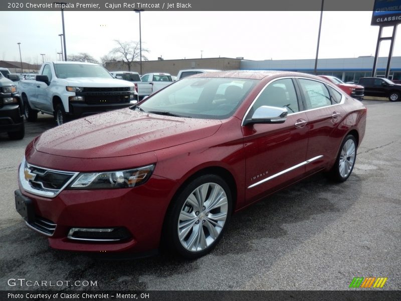 Cajun Red Tintcoat / Jet Black 2020 Chevrolet Impala Premier