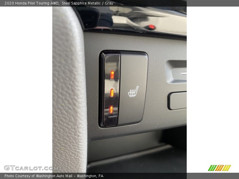 Steel Sapphire Metallic / Gray 2020 Honda Pilot Touring AWD
