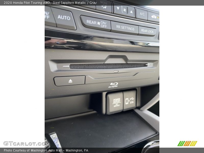 Steel Sapphire Metallic / Gray 2020 Honda Pilot Touring AWD