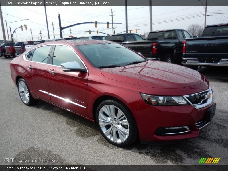 Cajun Red Tintcoat / Jet Black 2020 Chevrolet Impala Premier