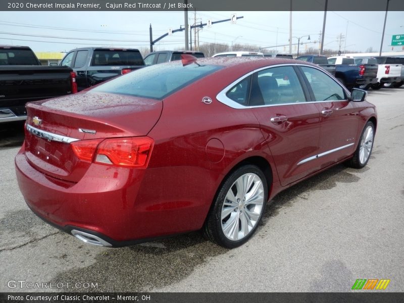 Cajun Red Tintcoat / Jet Black 2020 Chevrolet Impala Premier