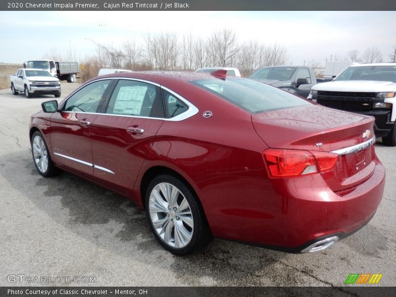 Cajun Red Tintcoat / Jet Black 2020 Chevrolet Impala Premier