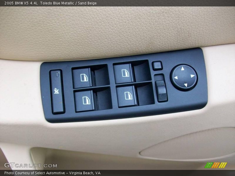 Toledo Blue Metallic / Sand Beige 2005 BMW X5 4.4i