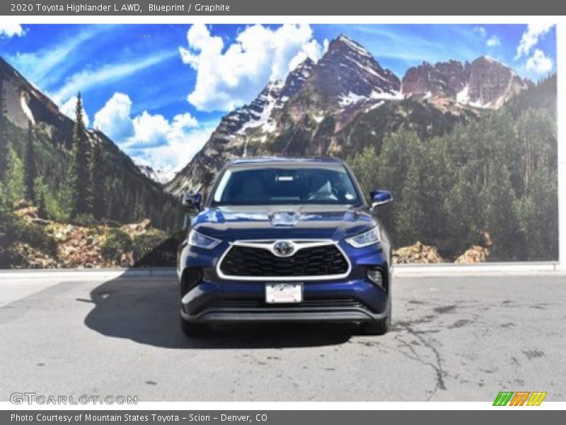 Blueprint / Graphite 2020 Toyota Highlander L AWD