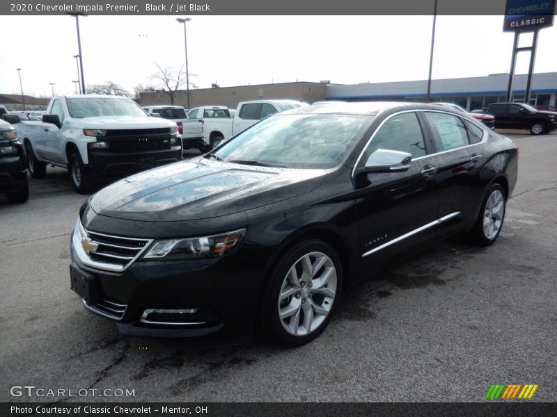 Black / Jet Black 2020 Chevrolet Impala Premier