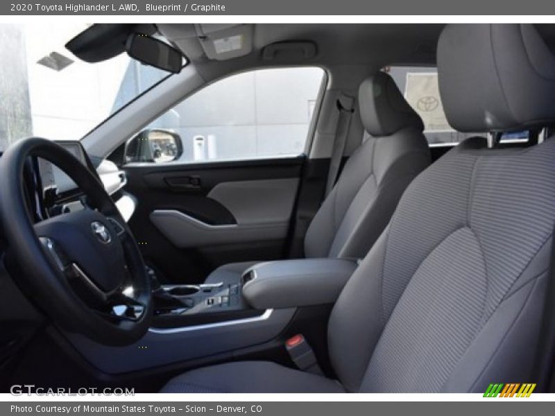 Blueprint / Graphite 2020 Toyota Highlander L AWD