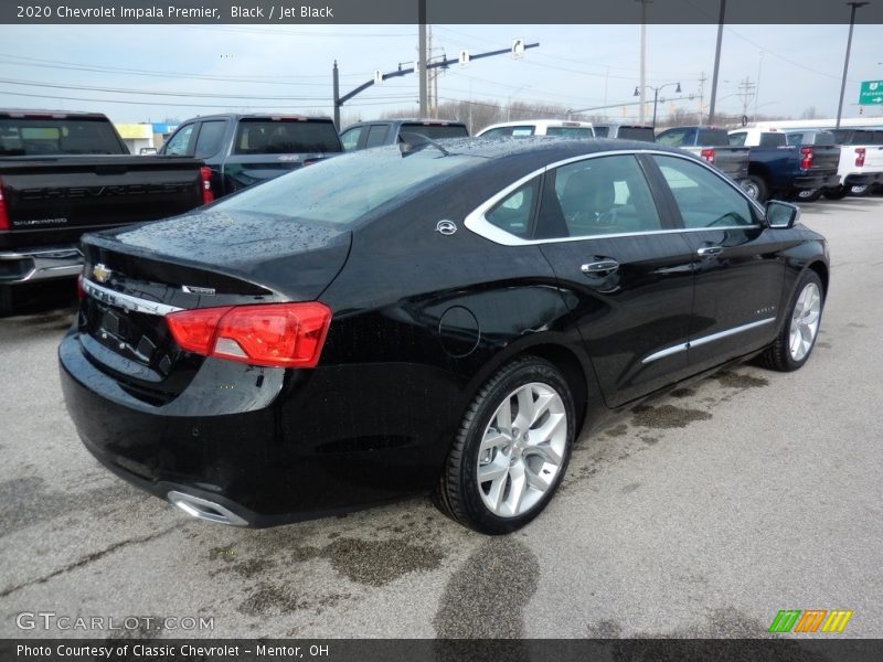 Black / Jet Black 2020 Chevrolet Impala Premier