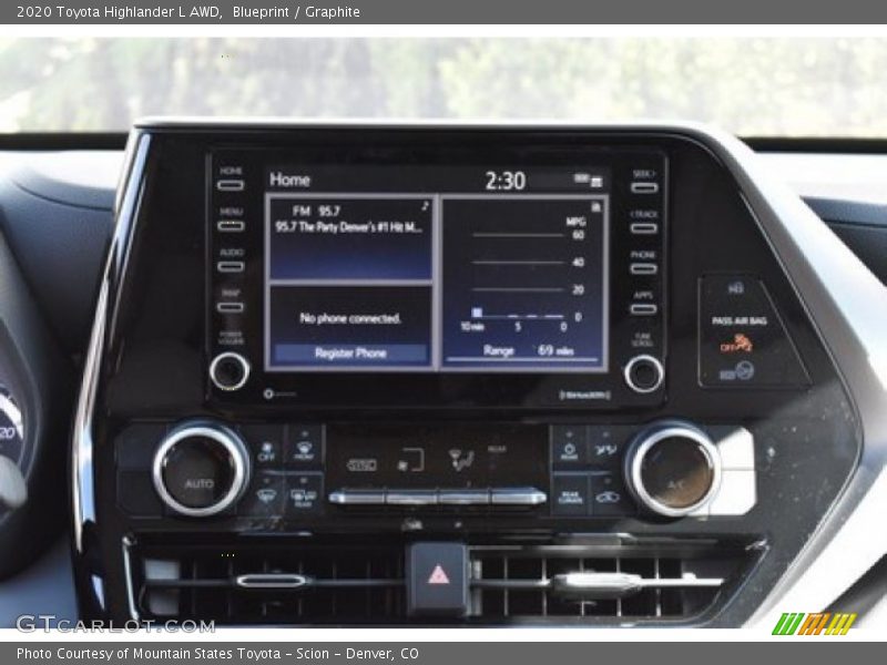 Blueprint / Graphite 2020 Toyota Highlander L AWD