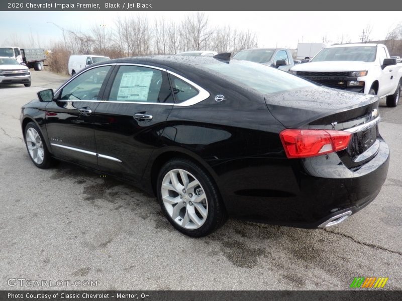 Black / Jet Black 2020 Chevrolet Impala Premier